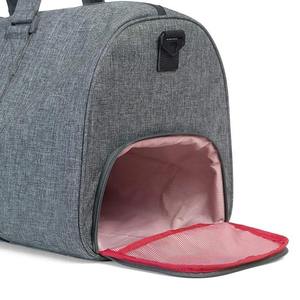 Sac de sport de voyage week-end avec compartiment à chaussures, résistant à l'eau, personnalisable avec logo, unisexe, à fermeture éclair - Product Image 2