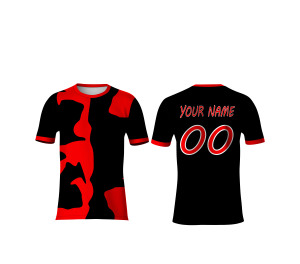 Camiseta Sublimada Personalizada de Manga Corta con Cuello Redondo, 180g, Corte Holgado, Color Sólido, Logotipo Frontal, Tela de Poliéster para Impresión por Transferencia de Calor - Product Image 1