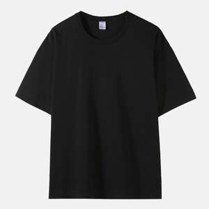 BlanqWear <b>Mens</b> O-Neck Short Sleeve Fleece Formal <b>T</b>-<b>Shirt</b> Loose <b>Fit</b> Premium 100% Cotton 280g Anti-Bacterial Quick <b>Dry</b> - Product Image 1