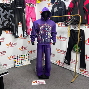 Sudadera con capucha unisex Y2K vintage de camuflaje de árbol real, corte holgado y corto, con estampado digital, de punto, para primavera - Product Image 5