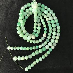 Perles en vrac de chrysoprase naturelle certifiée IGI de qualité AA, 7,5 mm-10 mm, vert feu, pour la fabrication de bijoux et l'artisanat – Vente chaude - Product Image 6