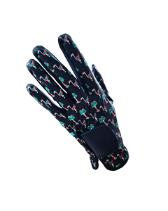 Gants de golf en cuir PU de qualité supérieure avec logo personnalisé, respirants, antidérapants, protection UV, sangle de poignet réglable avec boucle auto-agrippante - Product Image 2
