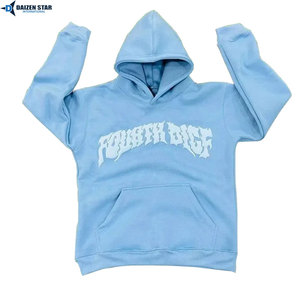 Sudadera con Capucha Oversize de Algodón, Estilo Urbano, Unisex, con Logotipo Personalizado - Product Image 5