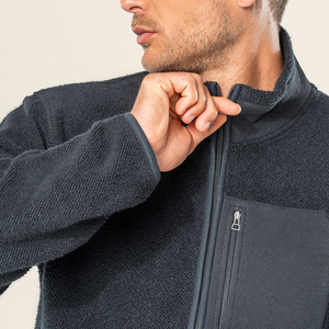 OEM Service Custom Design Winter Fleece <b>Jackets</b> For Adults Wholesale Custom Solid Color <b>Zipper</b> Fleece <b>Jackets</b> In Bulk Quantity - Product Image 6