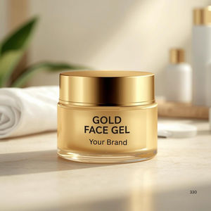Gold Face <b>Gel</b> with Real Gold Particles Hydrating Brightening Anti-Aging Moisturizing Facial <b>Gel</b> Private Label ODM OEM - Product Image 2