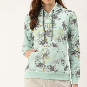 Sudaderas con Capucha para Mujer, Manga Larga, Invierno, con Logotipo Frontal, Colores y Diseños Personalizados, 100% Algodón Felpa, Venta al Por Mayor - Product Image 1