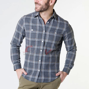 Camisa de Franela Cálida con Mezcla de Algodón Premium y Diseño Elegante para Comodidad al Aire Libre - Product Image 2