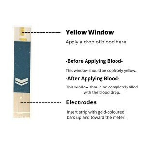 Bandelettes de test de glycémie sans code pour glucomètre - Product Image 3