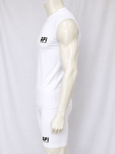 Camiseta de Compresión Unisex AFi de Manga Larga, Blanca, Poliéster/Nailon, Impresión por Sublimación, Secado Rápido, Logotipo en la Parte Delantera - Product Image 2