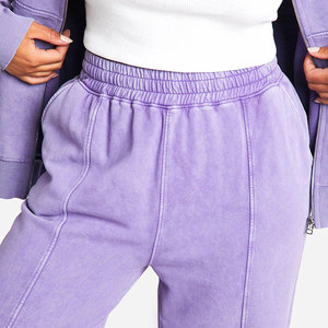 Ensemble de survêtement en molleton épais délavé à l'acide Star Crystal Enterprises, personnalisé pour l'hiver, haute qualité, 2 pièces : sweat à capuche et pantalon ample - Product Image 4