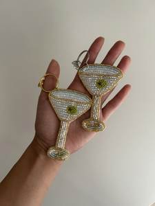Luxury Handcrafted Embroidery Beaded Keychain Unique Boho Style <b>Key</b> <b>Ring</b> <b>Bag</b> Charm Handmade Gift - Product Image 4
