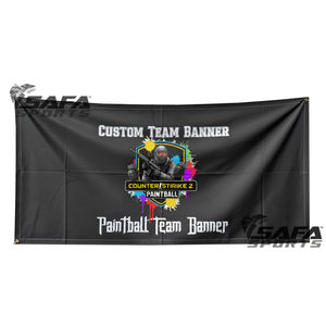 Bandera Personalizada para Equipo de Paintball, Impresa en Vinilo Resistente, para Torneos, Publicidad en Campos de Juego, Ganadores de Equipos - Product Image 6