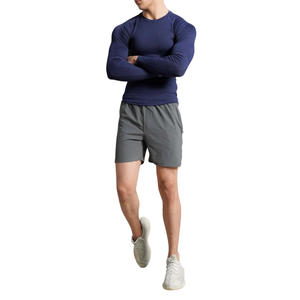Custom Mens <b>Long</b> <b>Sleeve</b> <b>Compression</b> <b>Shirt</b> Cool Dry Athletic Workout Running Gym Base Layer Rash Guard OEM Wholesale - Product Image 2