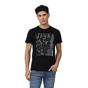Nouvelle collection été – T-shirts homme 100 % coton peigné, grandes tailles, impression logo personnalisée sur le devant, haute qualité, écologiques et respirants - Product Image 1