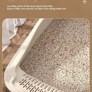 <span class=keywords><strong>Bac</strong></span> à litière pour chat en plastique PP, petit format, durable, anti-éclaboussures, <span class=keywords><strong>prix</strong></span> compétitif - Product Image 5