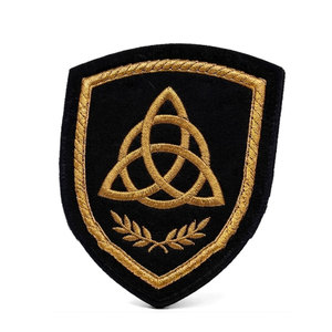 Custom Embroidery Badges <b>Sew</b>-On Eco-Friendly Lightweight Fashion Design for Jackets Shirts Workwear and Accessories - Product Image 1