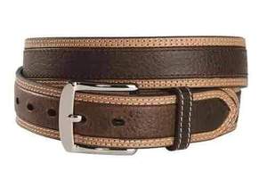 Exported Durable Quality Fashionable Unisex Genuine Leather Cow Hide Pin Buckle Square Custom Waterproof Eco-Friendly Belt - Product Image 6