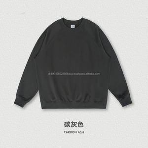 Para hombre casual personalizado cuello redondo jersey de gran tamaño francés Terry algodón unisex personalizado sudaderas de manga larga - Product Image 3