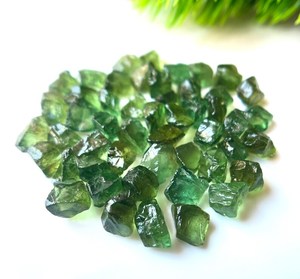 Green Apatite Rough Gemstones <b>Raw</b> Loose Stones Natural <b>Crystal</b> Healing Mineral Specimen Bulk Wholesale Supplier - Product Image 2