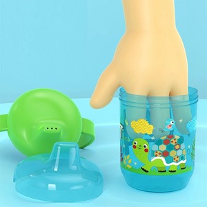 Vaso de entrenamiento con asas para bebés, taza especial para niños pequeños, niños y niñas, para aprender a beber de forma independiente - Product Image 4