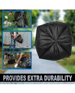 Sacs poubelles de grande taille de haute qualité, lot de 3, pour la collecte et l'élimination des déchets quotidiens, provenant d'un fournisseur indien pour l'exportation en gros - Product Image 6