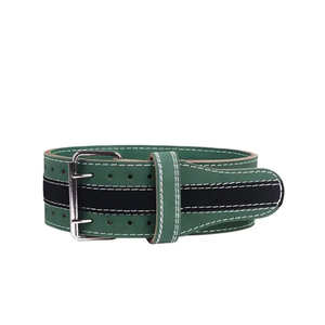 Nuevo Cinturón de Entrenamiento de Piel para Levantamiento de Pesas, Doble Hebilla, Diseño/Color Personalizado, Hecho a Mano, Calidad Premium - Product Image 1