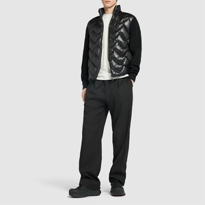 Chaqueta de Punto para Hombre a la Moda, Personalizable en Color, Cuello Alto, Resistente al Viento, Transpirable, con Logotipo Frontal, con Capucha, Informal, para Invierno - Product Image 4