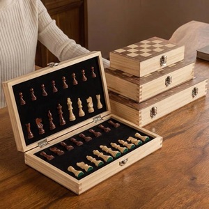 ILAHI's Eco-Friendly Rustic Polished Rectangle <b>Chess</b> <b>Board</b> Game 100% Handmade Pure Wood Animal/Love Style Customized Size <b>Chess</b> - Product Image 6