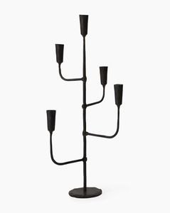 Candelabro de Lujo de Cinco Brazos en Latón para Decoración del Hogar, Diseño Duradero - Product Image 3