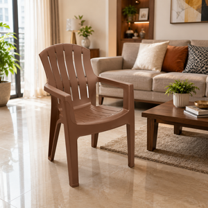 Sillón Puff Moderno Impermeable, Plegable, Apilable, con Diseño de Rayas Ortopédicas, Estructura de Plástico, Superficie de Alfombra, para Sala de Estar, Hotel, Dormitorio, Comedor - Product Image 3