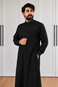 Thobe OEM Factory Custom <b>Islamic</b> <b>Clothing</b> with Modern Tailoring for Global <b>Clothing</b> Brands and Export - Product Image 3