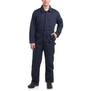 Combinaison de travail respirante en coton sur mesure pour hommes, grande taille, ignifuge, haute qualité, manches longues, prix raisonnable - Product Image 1