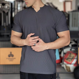 เสื้อยืดผู้ชายเสื้อยืดผ้าฝ้าย100% ออกแบบโลโก้ได้ตามต้องการเสื้อยืดผู้ชายทรงพอดีตัวสบายๆเป็นมิตรกับสิ่งแวดล้อม - Product Image 5