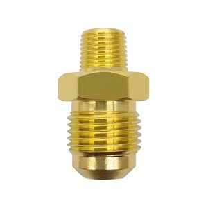 Raccord de tuyauterie haute pression en laiton usiné CNC sur mesure de qualité supérieure, raccord de plomberie, raccord hydraulique, adaptateur mâle évasé - Product Image 6