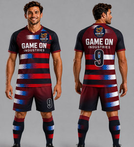 Uniforme de Fútbol con Nuevo Diseño, Uniforme de Fútbol Personalizado al por Mayor en Venta, Uniformes de Fútbol de Alta Calidad para Equipos - Product Image 1