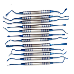 Herramientas de limpieza dental de acero inoxidable, juego de 10 piezas, kit de limpieza dental, raspadores, 10 piezas para cuidado bucal. - Product Image 3