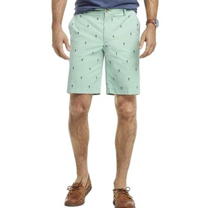 Pantalones Cortos de Surf Casuales para Hombre, Resistentes, con Costuras Dobles, Tejido Duradero de Poliéster/Algodón, Secado Rápido, Cintura Elástica - Product Image 1