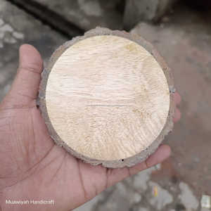 MANGO WOOD Unique Design Wooden <b>coaster</b> Good Quality ROUND Shape Solid Wooden <b>coaster</b> From Best Exporter in India - Product Image 2