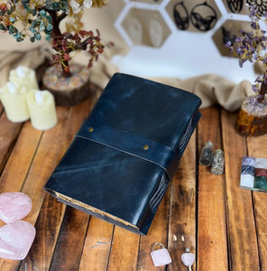 Handmade Leather <b>Journal</b> with Buckle | Personalized Engraved Notebook | Rustic Vintage Diary | Travel <b>Writing</b> Sketchbook - Product Image 6