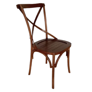 Sillas de Comedor sin Brazos en Oferta, Silla de Jardín con Respaldo Cruzado, Duradera, para Uso en Interiores y Exteriores, para el Hogar, Restaurantes y Hoteles - Product Image 4