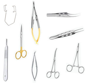 Instrumentos Quirúrgicos Oftálmicos CTI Premium con Certificación CE, Juego de 9 Piezas, Garantía de 5 Años, Clase II para Hospitales y Clínicas Veterinarias - Product Image 4