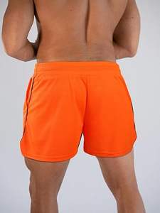 Short de sport d'été décontracté XL pour homme, pantalon de fitness à séchage rapide pour la salle de sport, fabriqué en polyester et spandex à motif solide pour la course à pied - Product Image 5
