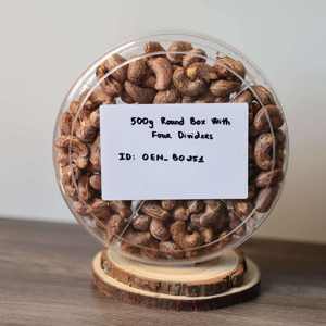 Cashew <b>Nuts</b> Wholesale OEM Premium Box 500g Vietnam Customizable Grade ISO Certified Organic Roasted with Buttery Salty - Product Image 4