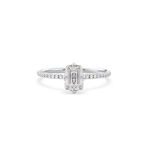 Bagues de fiançailles en or massif 14 carats avec diamants HPHT CVD cultivés en laboratoire, vente directe du fabricant REYES, pour femmes, cadeau idéal, bijoux fins. - Product Image 1