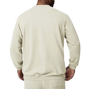 Conjunto Deportivo de Invierno para Hombre, de Alta Calidad, Impresión Personalizada, Color Sólido, Transpirable, Peso Medio, Cuello Redondo, Mangas Largas - Product Image 5