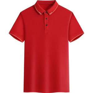 Custom High Quality Cotton Mens Polo Shirts Embroidery Logo Casual Golf Blank Plain OEM Low MOQ - Product Image 3