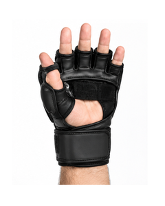 Guantes de Boxeo de Medio Dedo de Piel Sintética con Logotipo Personalizado Baratos para Adultos, Hombres, Mujeres y Niños con Cierre de Muñeca - Product Image 2