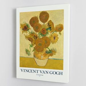 Impresión en lienzo o póster de girasoles, hermosa obra de arte para decoración del hogar - Product Image 2