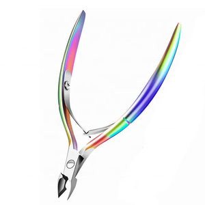 High Quality Durable Dead Skin Clipper Cutter Nipper Scissor Triangle Cuticle Nail Pusher Peeler Scraper for Fingers - Product Image 1