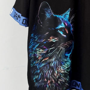 รับพิมพ์เสื้อยืดลายกราฟิกขายส่ง พิมพ์โลโก้ตามสั่ง พิมพ์ดิจิตอล เสื้อยืดผู้ชาย พิมพ์ลาย เสื้อยืดโอเวอร์ไซส์ พิมพ์ลาย 2026 - Product Image 5